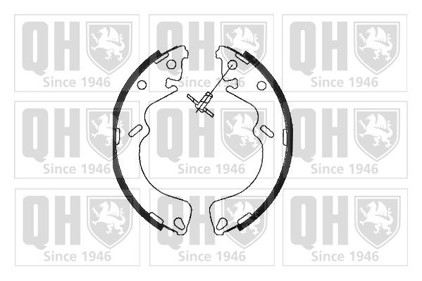 QUINTON HAZELL Piduriklotside komplekt BS1086